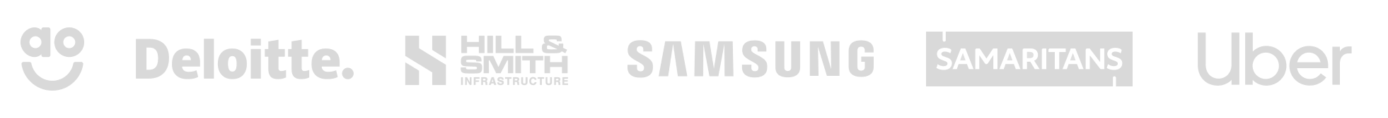 Client logos: brands Thom has worked with